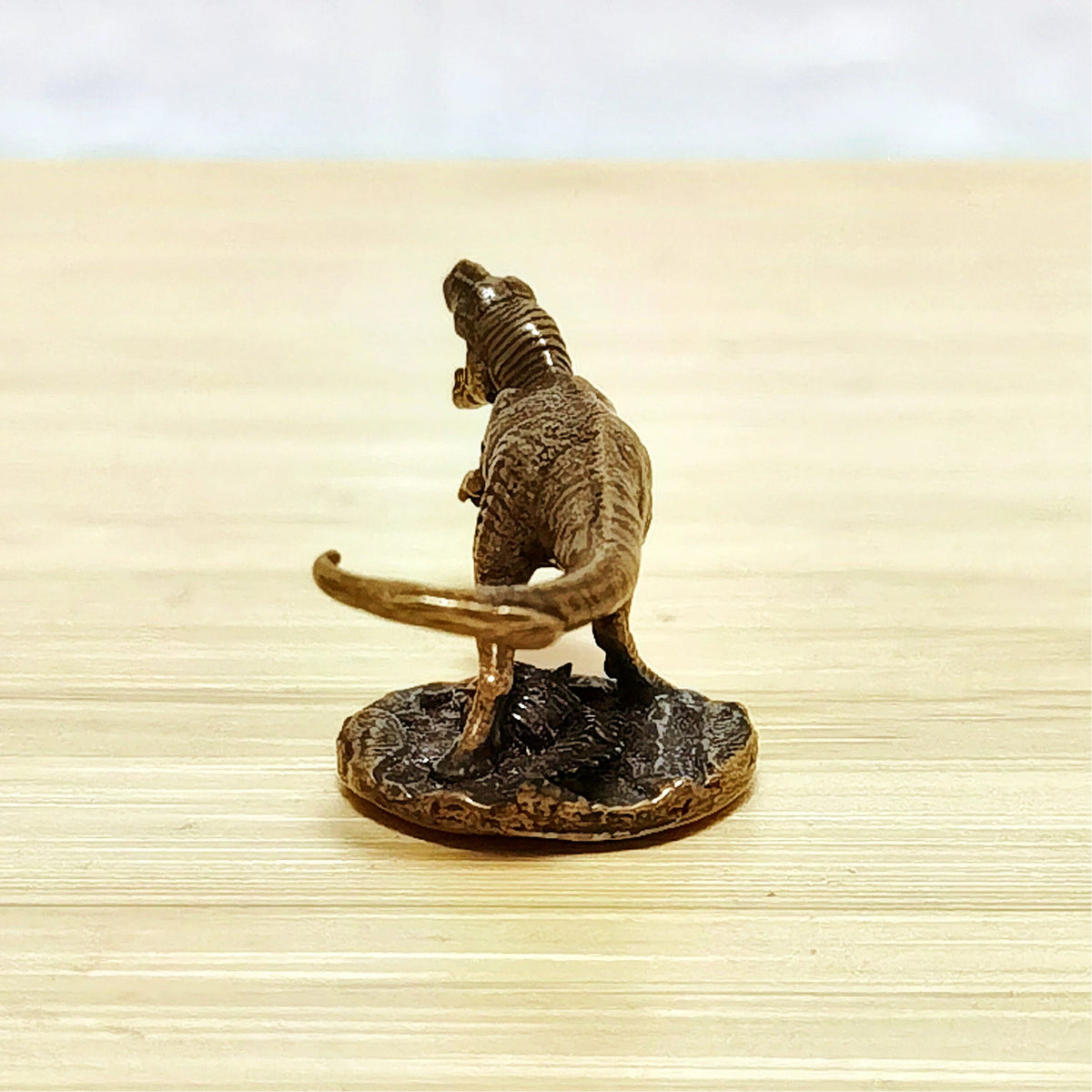 Primal Guardian Brass T-Rex – Ancient Symbol of Strength, Courage, Survival & Untamed Power