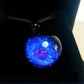 Celestial Vortex Talisman Necklace – Mystical Galaxy Orb Pendant, Cosmic Energy Amulet, Astral Jewelry