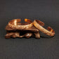 Sacred Bloom Copper Cuff Bracelet, Mystical Floral Talisman, Vintage Amulet Jewelry, Witchy Boho Bracelet, Spiritual Gift