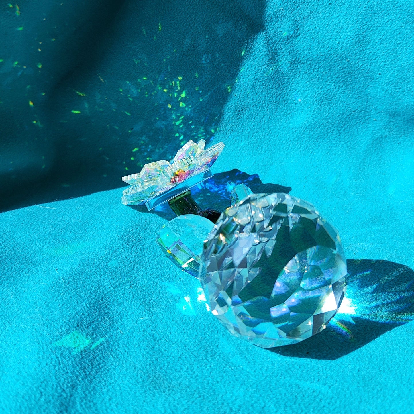 The Aura Bloom — Mystical Crystal Suncatcher