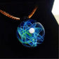 Threads of Destiny – Celestial Galaxy Orb Necklace, Mystical Cosmic Talisman, Astral Jewelry