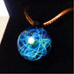 Celestial Weave – Mystical Galaxy Orb Necklace, Cosmic Talisman, Astral Amulet Jewelry