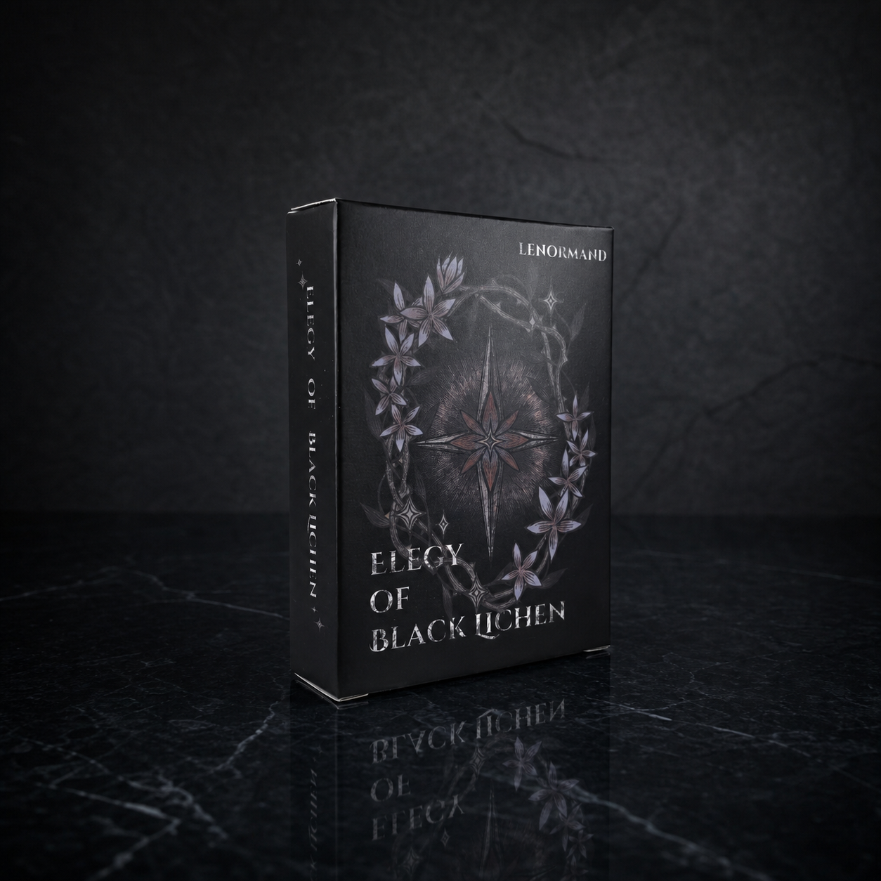 Elegy of Black Lichen Lenormand Deck