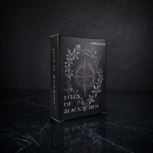 Elegy of Black Lichen Lenormand Deck
