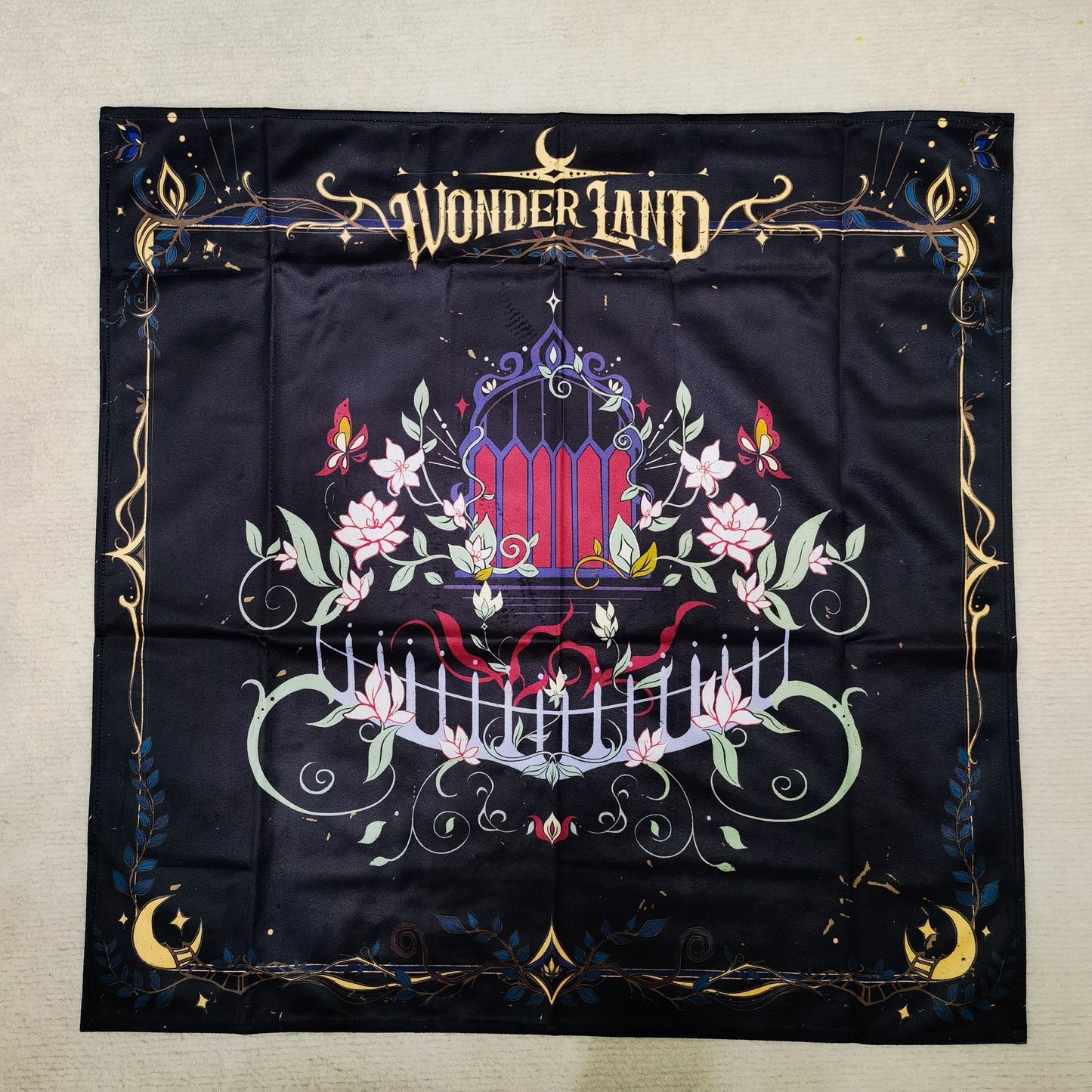 Wonderland -- Garden Reading Cloth