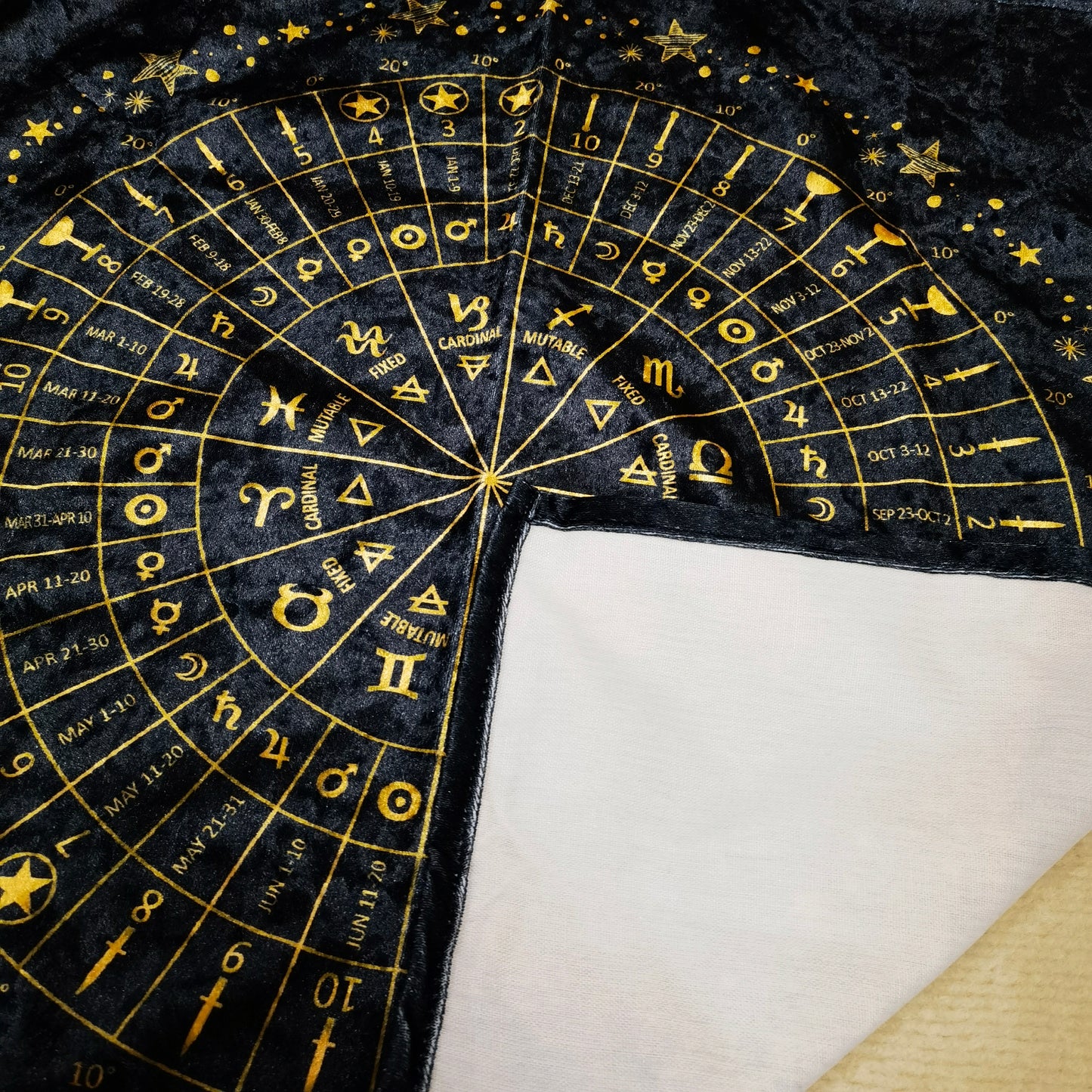 Star Wheel Reading Cloth