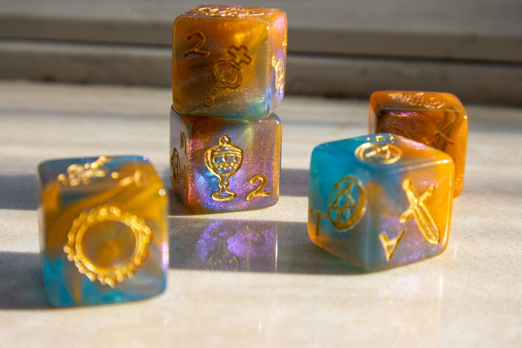 Ragnarok Tarot Dice V2 -- Twilight Love Letter