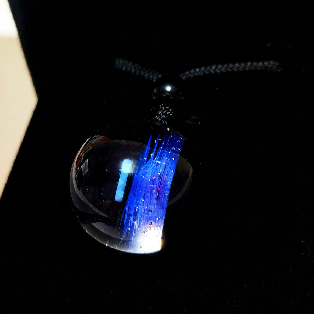 Cosmic Talisman Necklace – Celestial Galaxy Orb Pendant, Mystical Planet Amulet, Witchy Celestial Jewelry