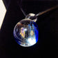 Mystic Galaxy Necklace, Celestial Glass Pendant, Moon Star Jewelry, Cosmic Amulet, Witchy Necklace, Astrology Gift