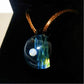Threads of Destiny – Celestial Galaxy Orb Necklace, Mystical Cosmic Talisman, Astral Jewelry