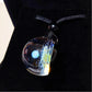 Celestial Galaxy Talisman Necklace – Mystical Cosmic Orb Pendant, Planet Amulet, Witchy Universe Jewelry