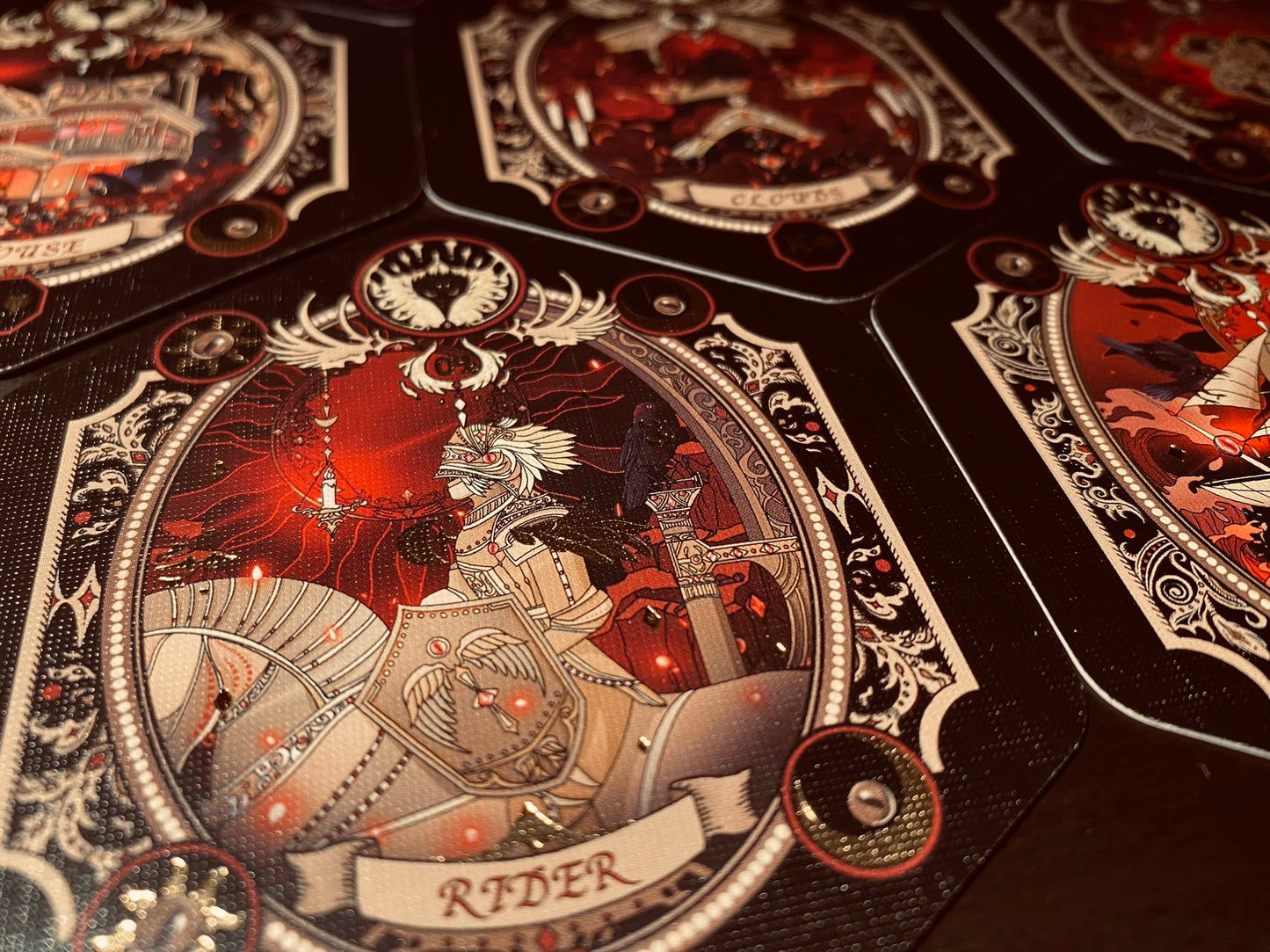 Shadow Night Raven Lenormand