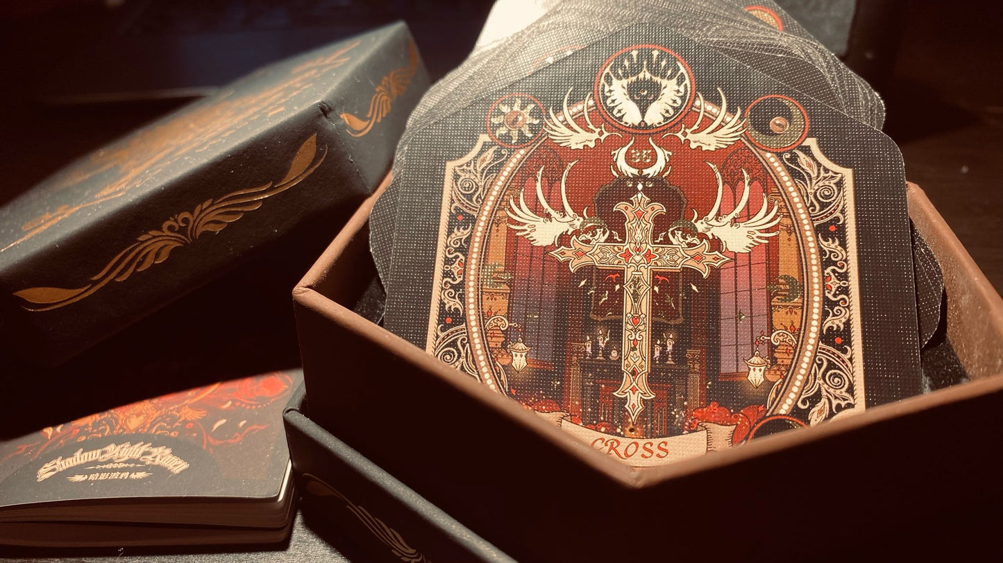 Shadow Night Raven Lenormand