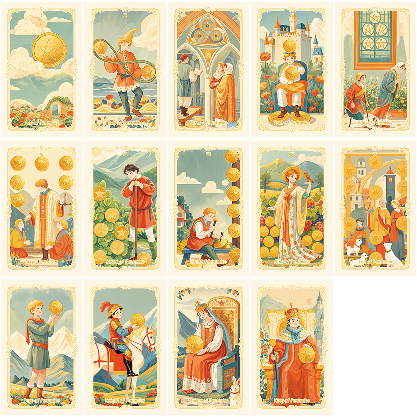 Flower Spinit Tarot
