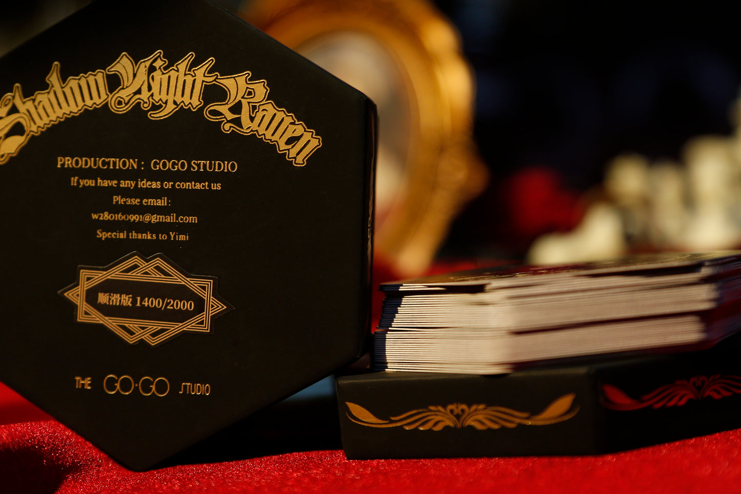 Shadow Night Raven Lenormand