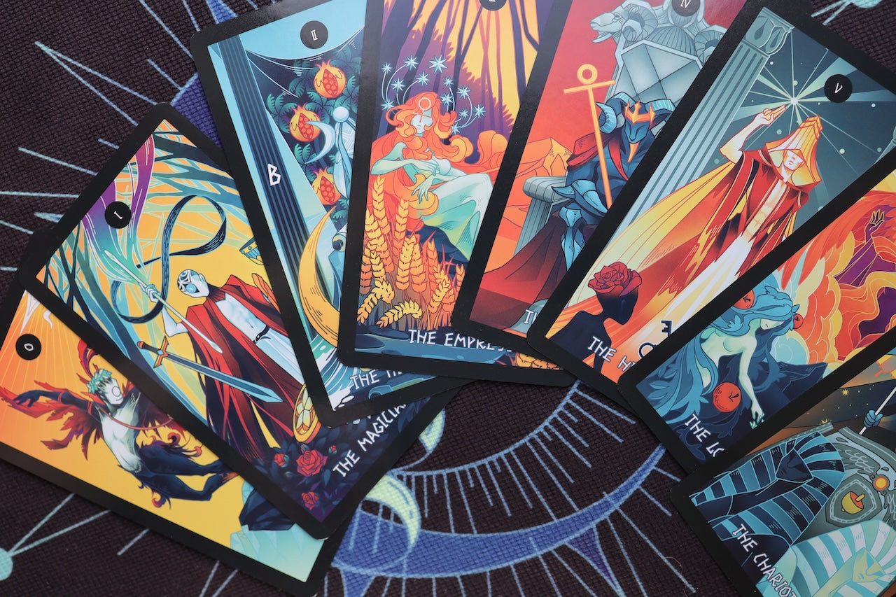 Elemental Strength Tarot