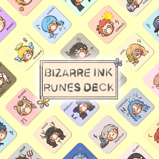 Bizarre Ink Runes Deck