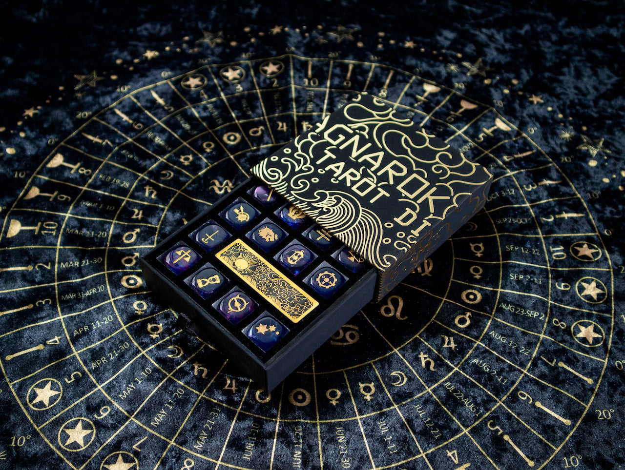 Ragnarok -- Sunset Sea Tarot Dice