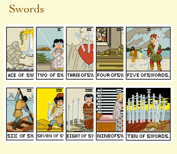 8-Bit Fantasy Tarot