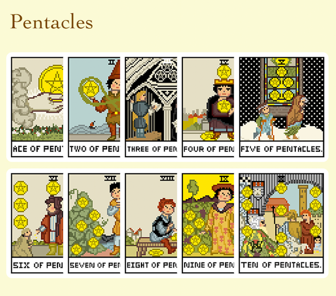 8-Bit Fantasy Tarot